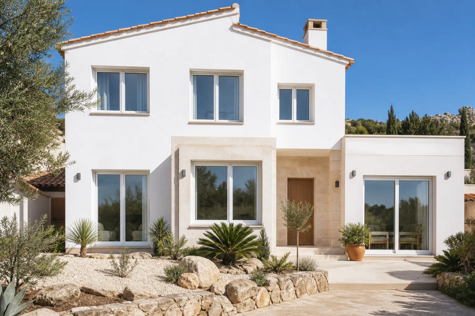 Vivienda característica de Alicante con nuevas ventanas de PVC