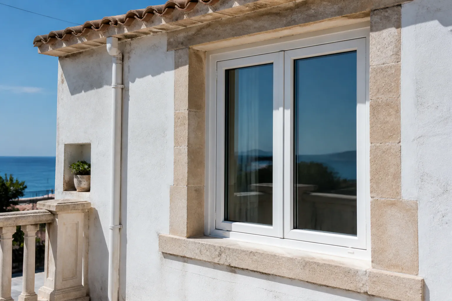 Vivienda tradicional de Alicante adaptada con ventanas de PVC