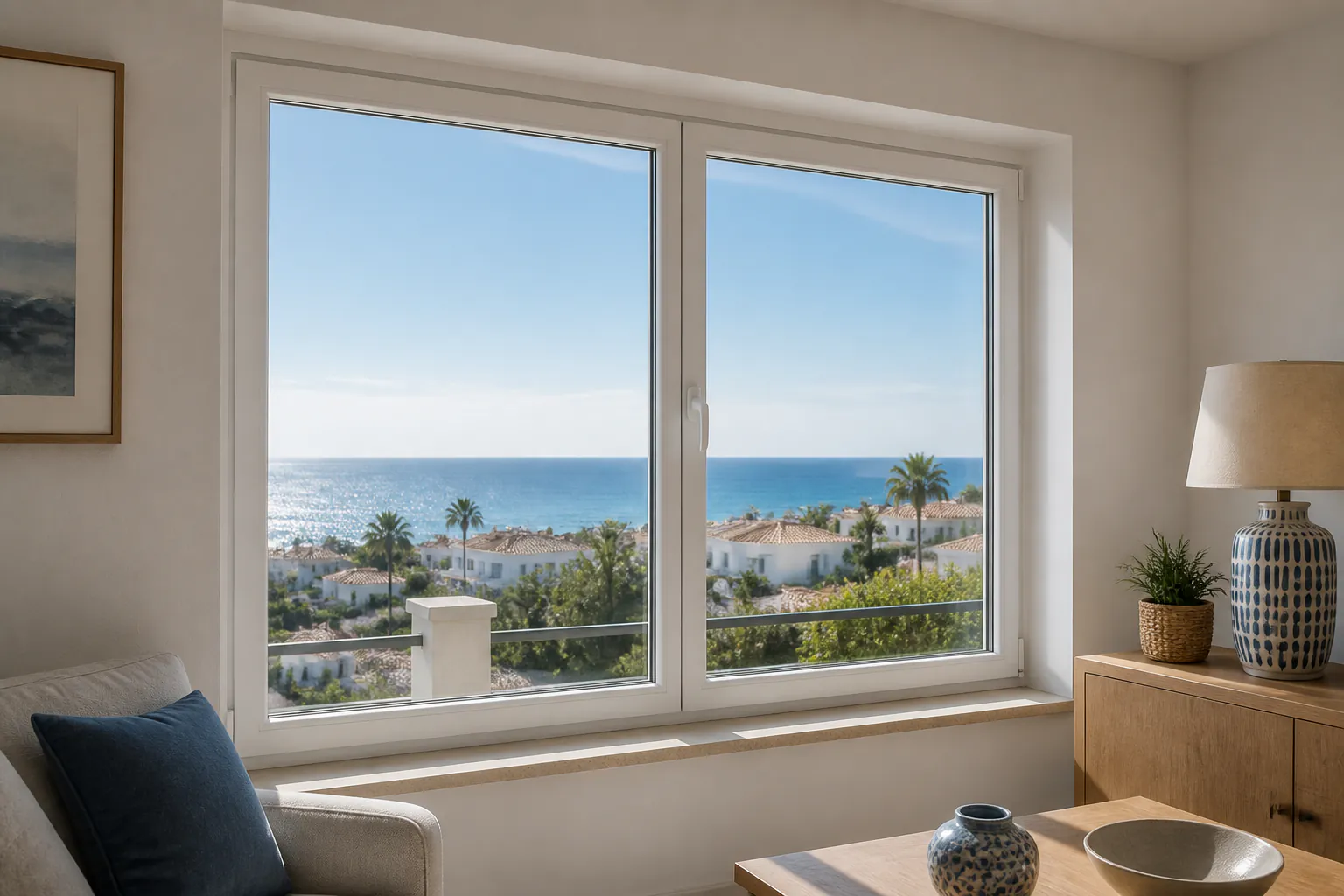 Doble acristalamiento con control solar para una vivienda de Alicante